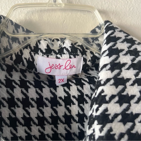 Jess Lea Sonoma Houndstooth Shacket - Picture 5 of 16